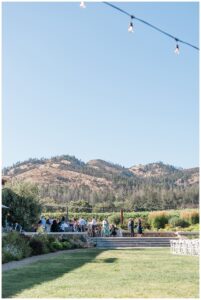ceremony site at sonoma county wedding venue