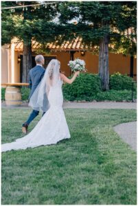 ceremony at sonoma wedding