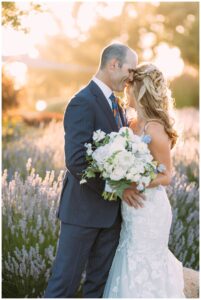 bride and groom portraits at basswood napa valley