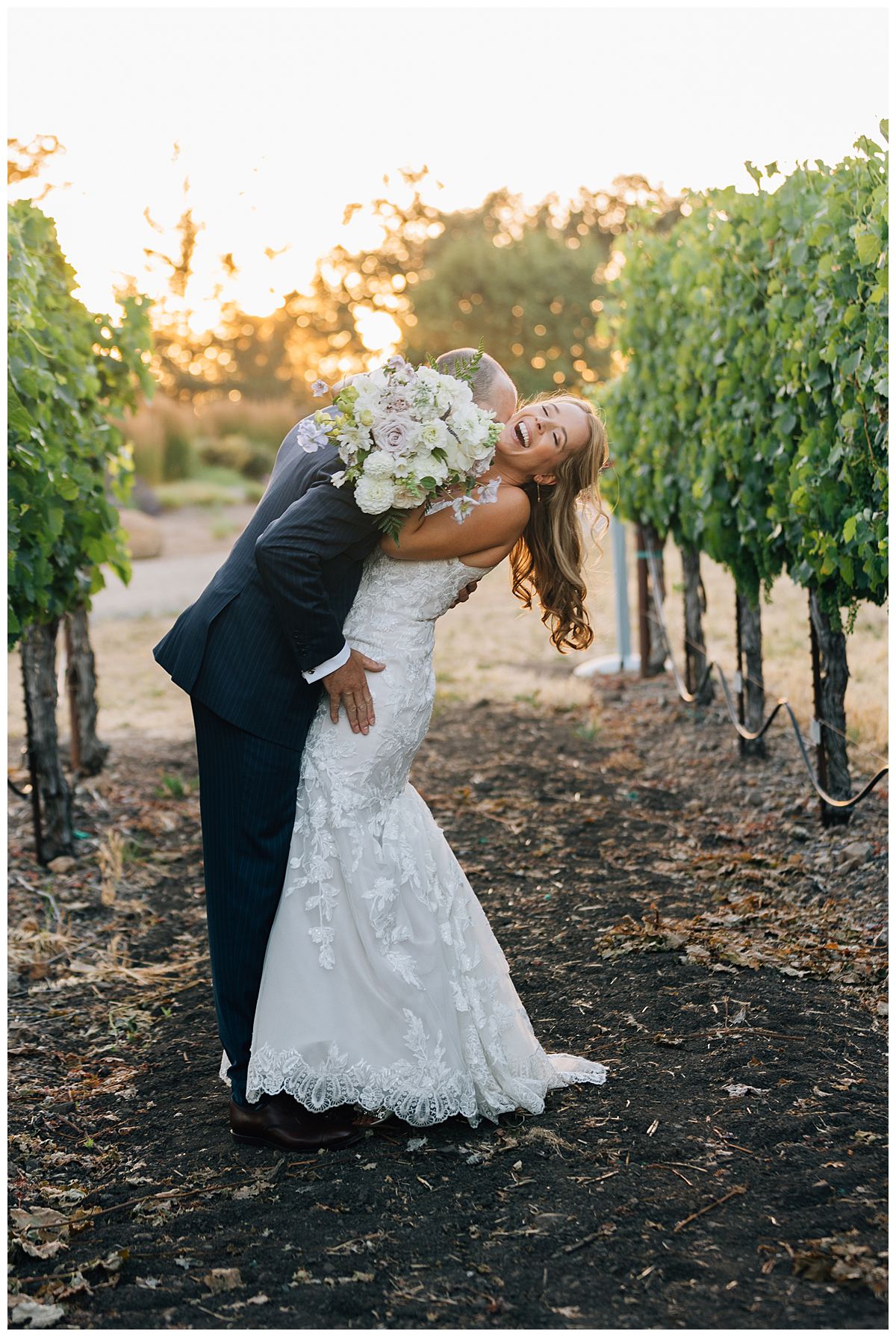künde winery wedding photos