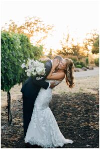 künde winery wedding photos