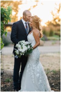 künde winery wedding photos