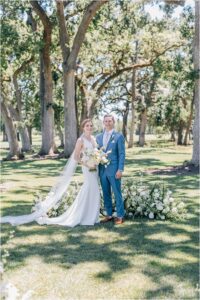 Bride and Groom portraits at Napa wedding venue