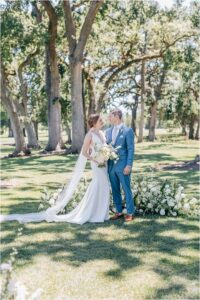 Bride and Groom portraits at Napa wedding venue