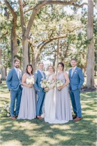 Bridal party portraits at Silverado Resort Napa Wedding Venue