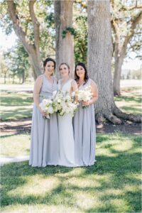 Bridal party portraits at Silverado Resort Napa Wedding Venue