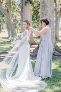 bridal portrait at Silverado Rest Napa Wedding Venue