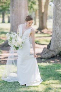 bridal portrait at Silverado Rest Napa Wedding Venue
