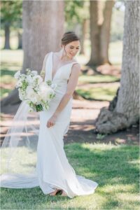 bridal portrait at Silverado Rest Napa Wedding Venue