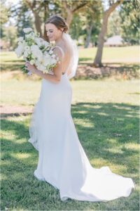 bridal portrait at Silverado Rest Napa Wedding Venue