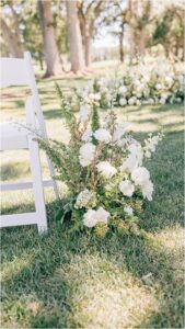 ceremony at Silverado Resort Napa wedding