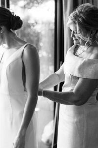 Bride getting ready at Silverado Resort Napa