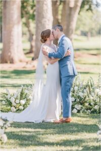 ceremony at Silverado Resort Napa wedding