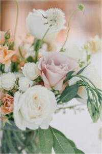 reception decor at Napa wedding
