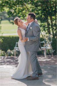 father daughter dance at Napa wedding