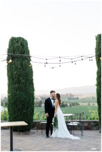 Couples portraits at Viansa Winery Wedding