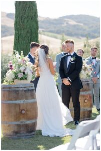 Wedding Ceremony at Viansa Winery