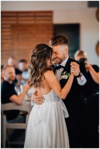 First dance at Viansa Winery
