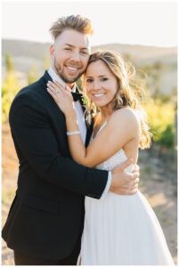 Bride and groom portraits at Viansa Winery Wedding
