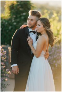 Bride and groom portraits at Viansa Winery Wedding