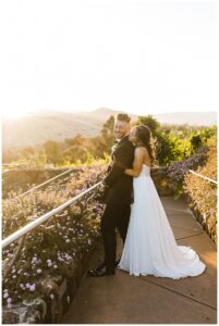 Couples portraits at Viansa Winery Wedding
