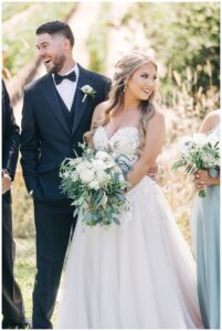 bridal party at br cohn