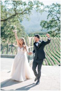 grand entrance at br cohn winery