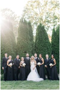 Bride and Groom at Vintners Inn WEdding