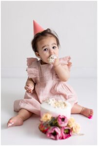 one year old milestone session