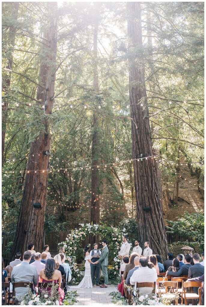 redwoods wedding at deer park villa