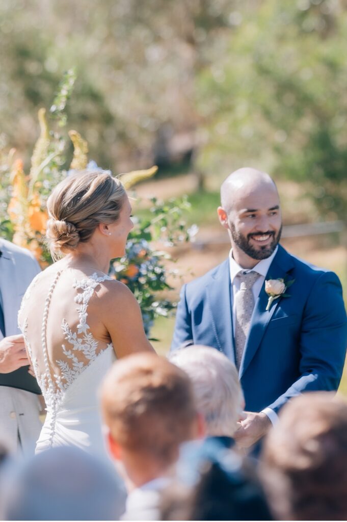 ceremony at Beaumont farms