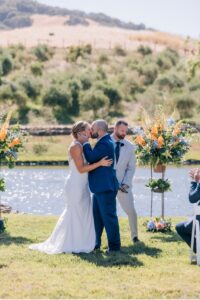 ceremony at Beaumont farms