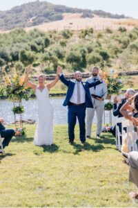 ceremony at Beaumont farms