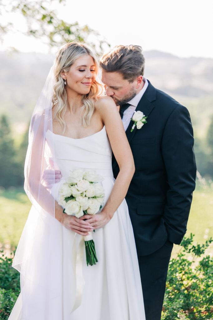 couples portraits at copain winery 