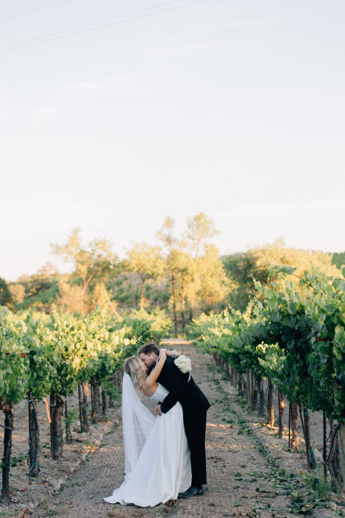 wine country wedding