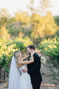 couple portraits at wine country