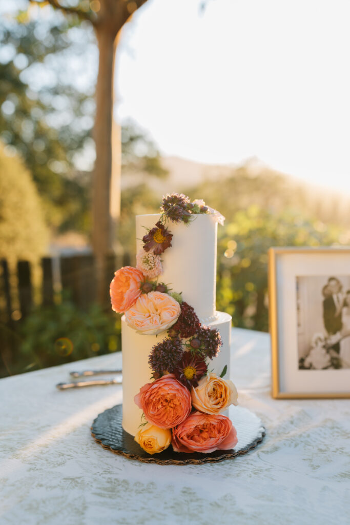 Sonoma County Wedding Cake 