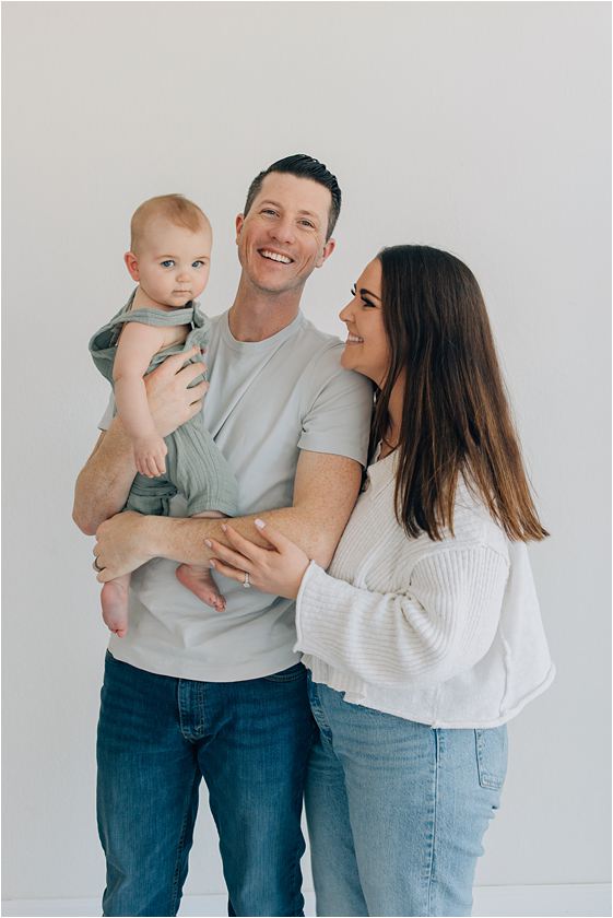 family photography in studio Sonoma County