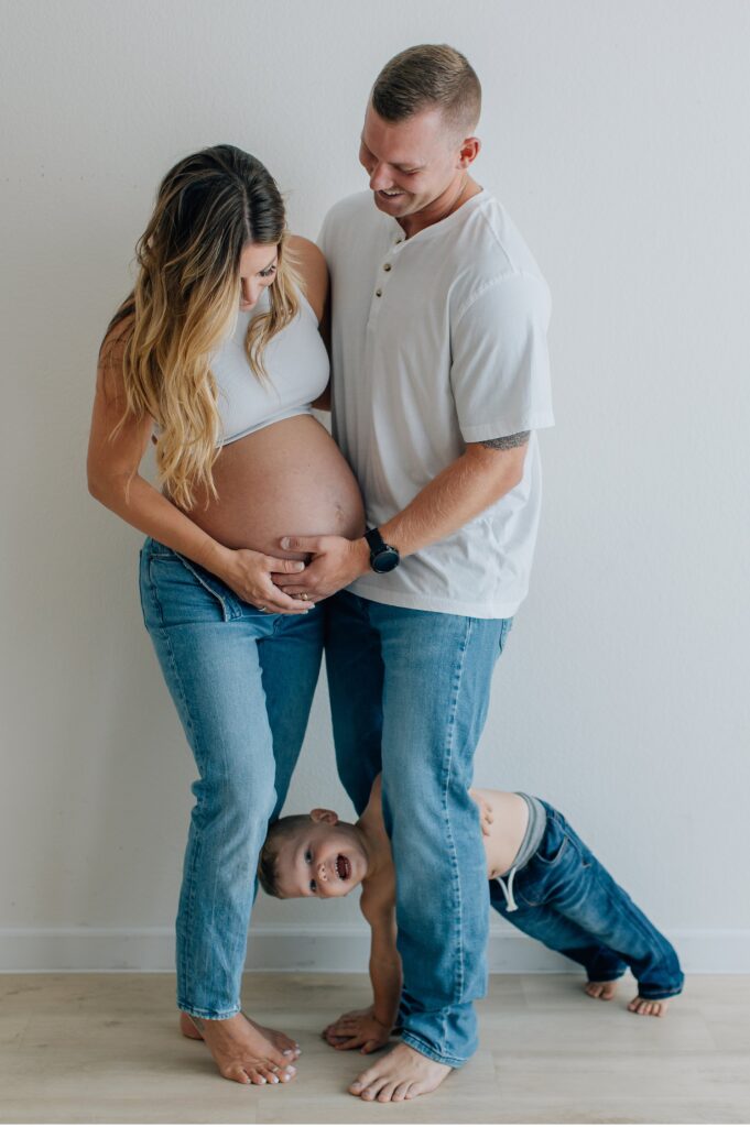 family maternity photos sonoma county 