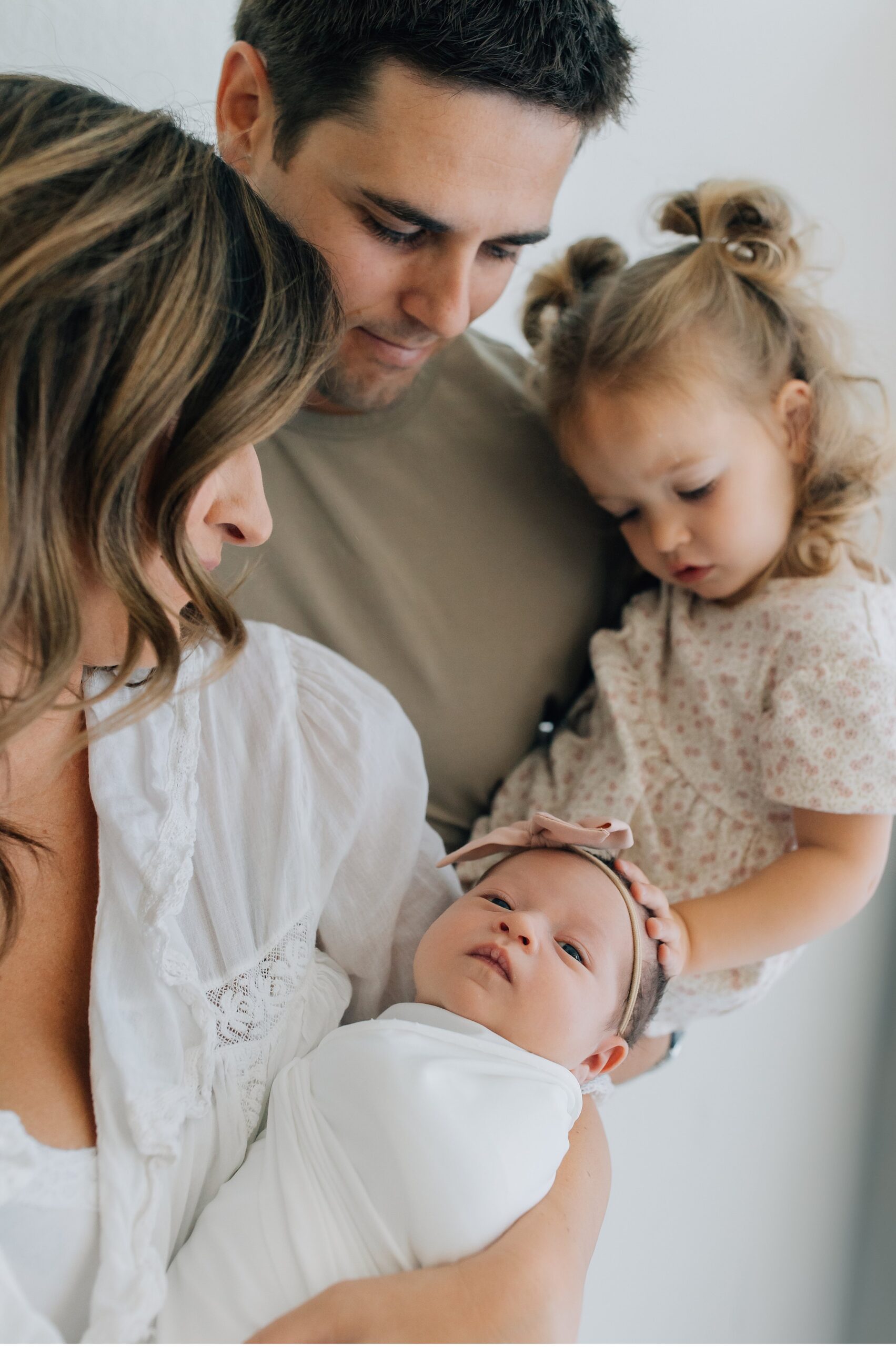 family portrait in studio