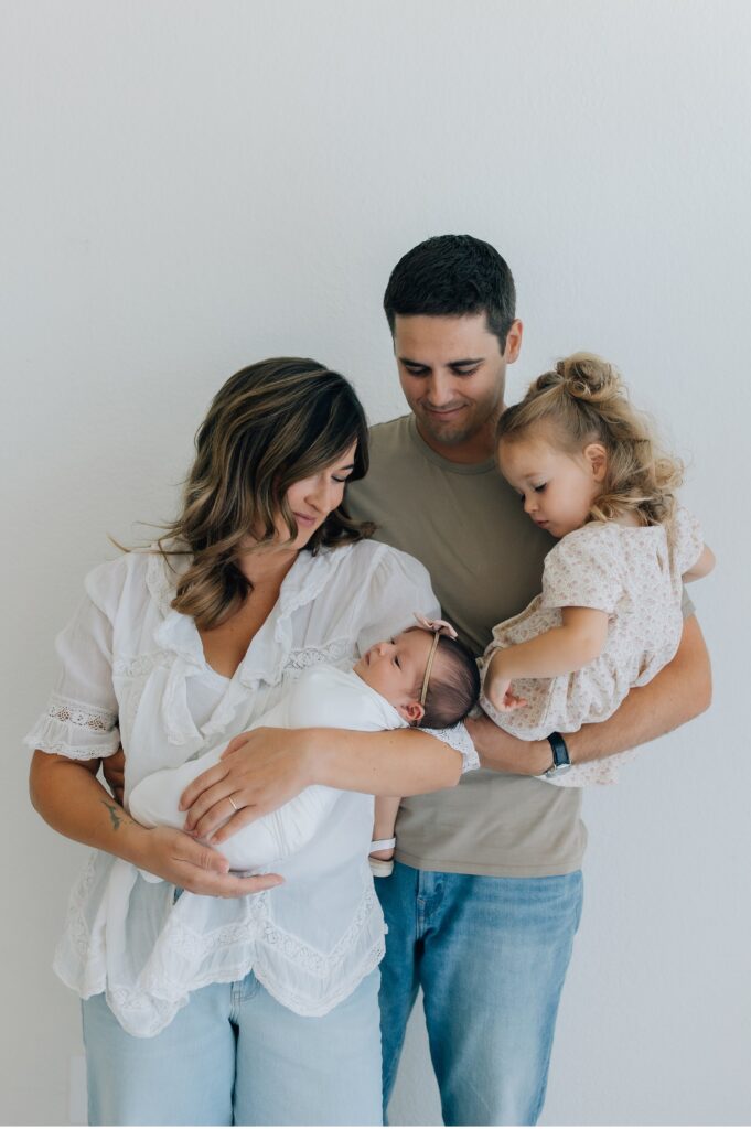 newborn studio portraits 