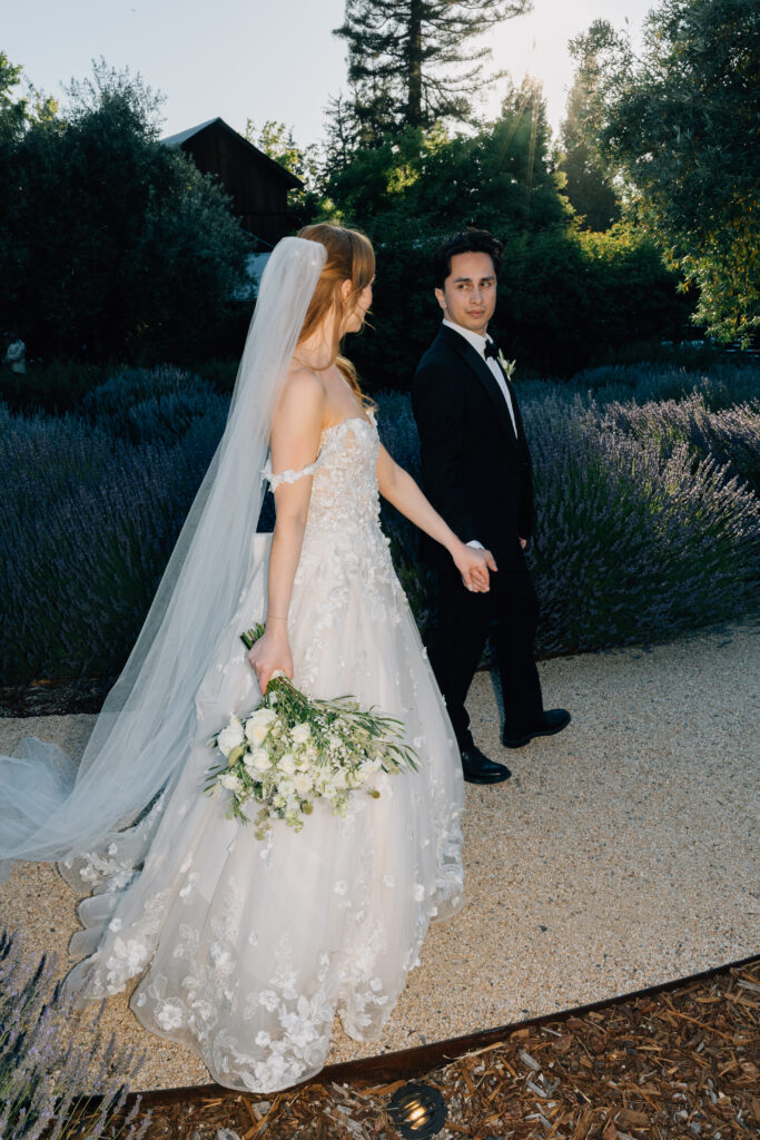 couples portraits at Rus Farm Healdsburg