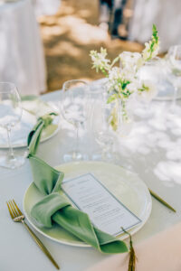 Wedding details at Healdsburg wedding venue Rus Farm