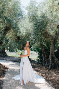 bridal portrait at Rus Farm Healsburg wedding