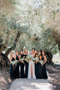 bridesmaids at Ru's Farm