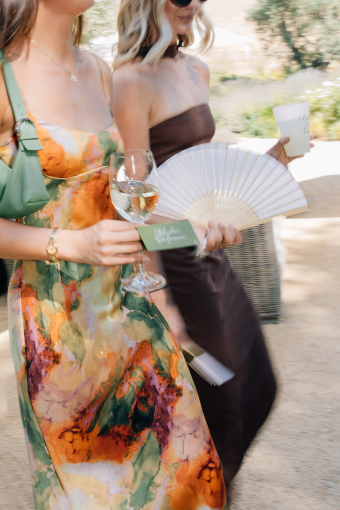 Cocktail hour at Rus Farm Healdsburg