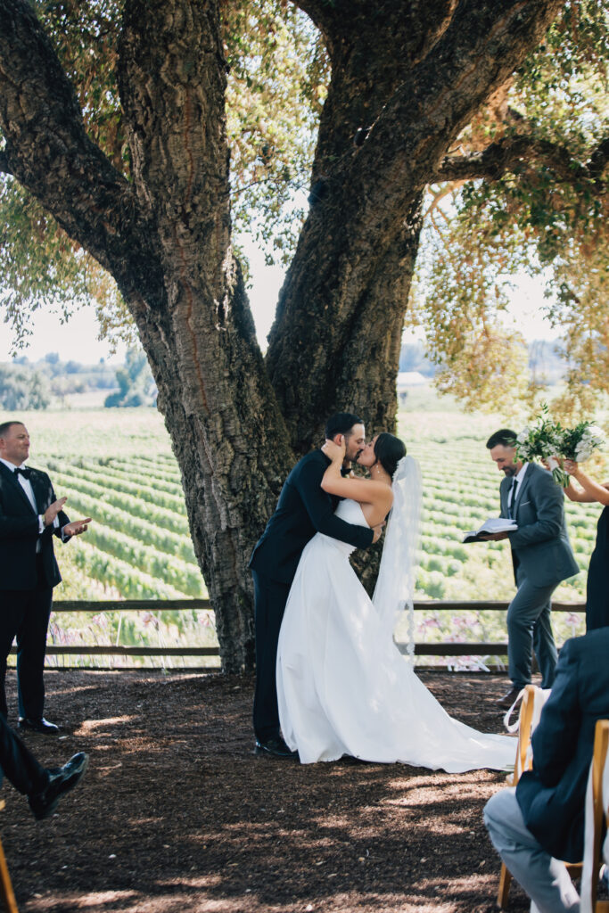 first kiss at Rus Farm