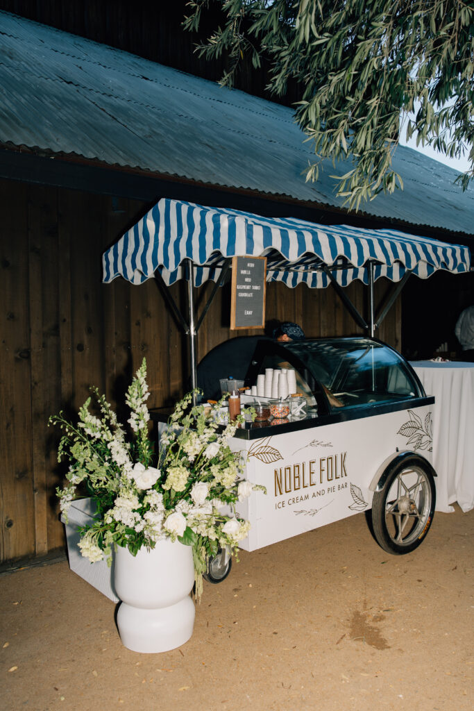 reception at Rus farm Healdsburg wedding