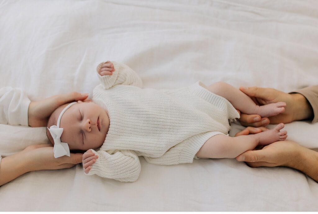 lifestyle newborn photo shoot