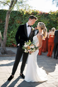 wedding party at viansa winery wedding